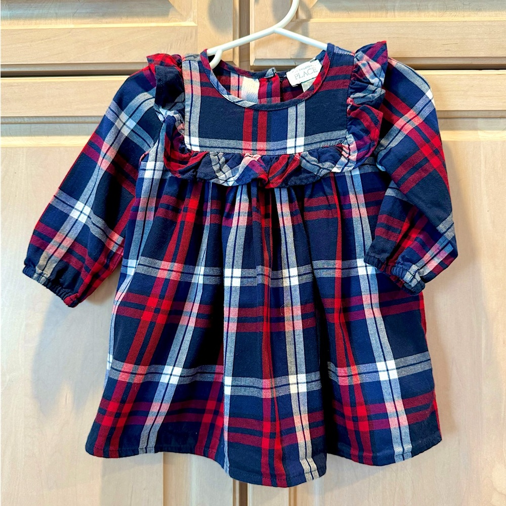 The Children’s Place Plaid Dress with Diaper Cover